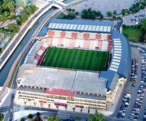 yapboz de Gijón Real Sporting Stadium of - El Molinón -